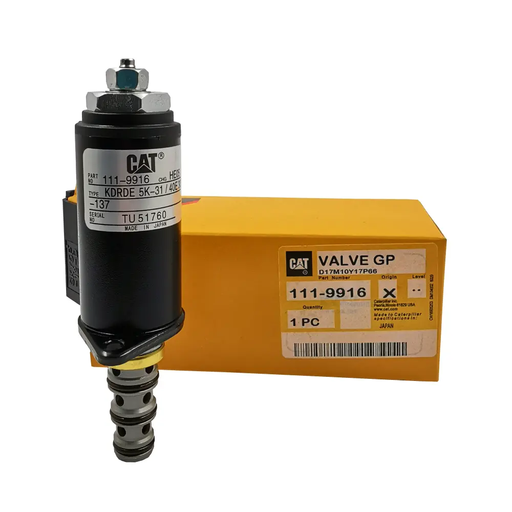 1119916 111-9916 Válvula Solenoide Caterpillar 312D 320C 320D 336D