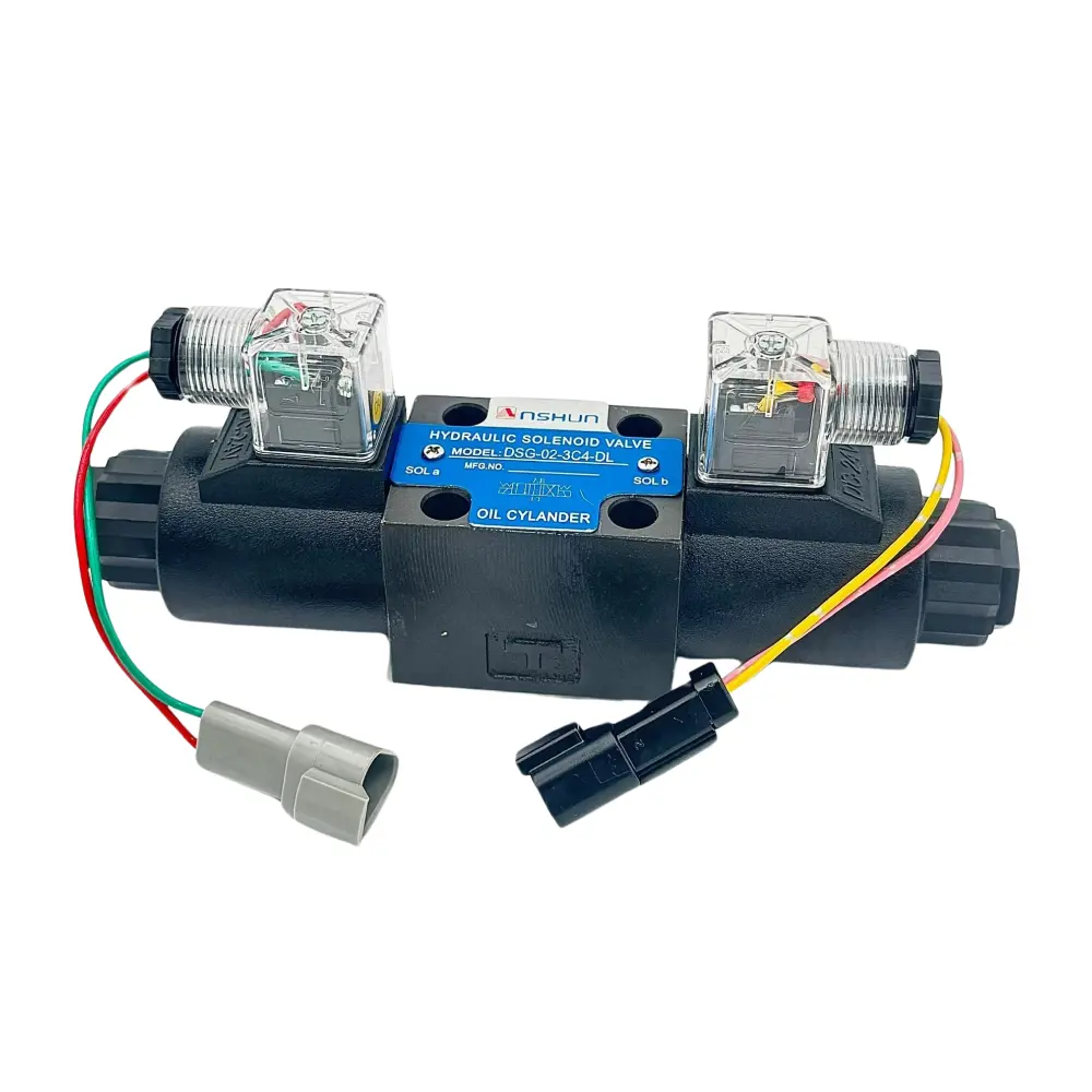 1421468 142-1468 Válvula Solenoide Hidráulica de 24V para Retroexcavadora Caterpillar 416C 416D 420D 426C 428C 428D 430D