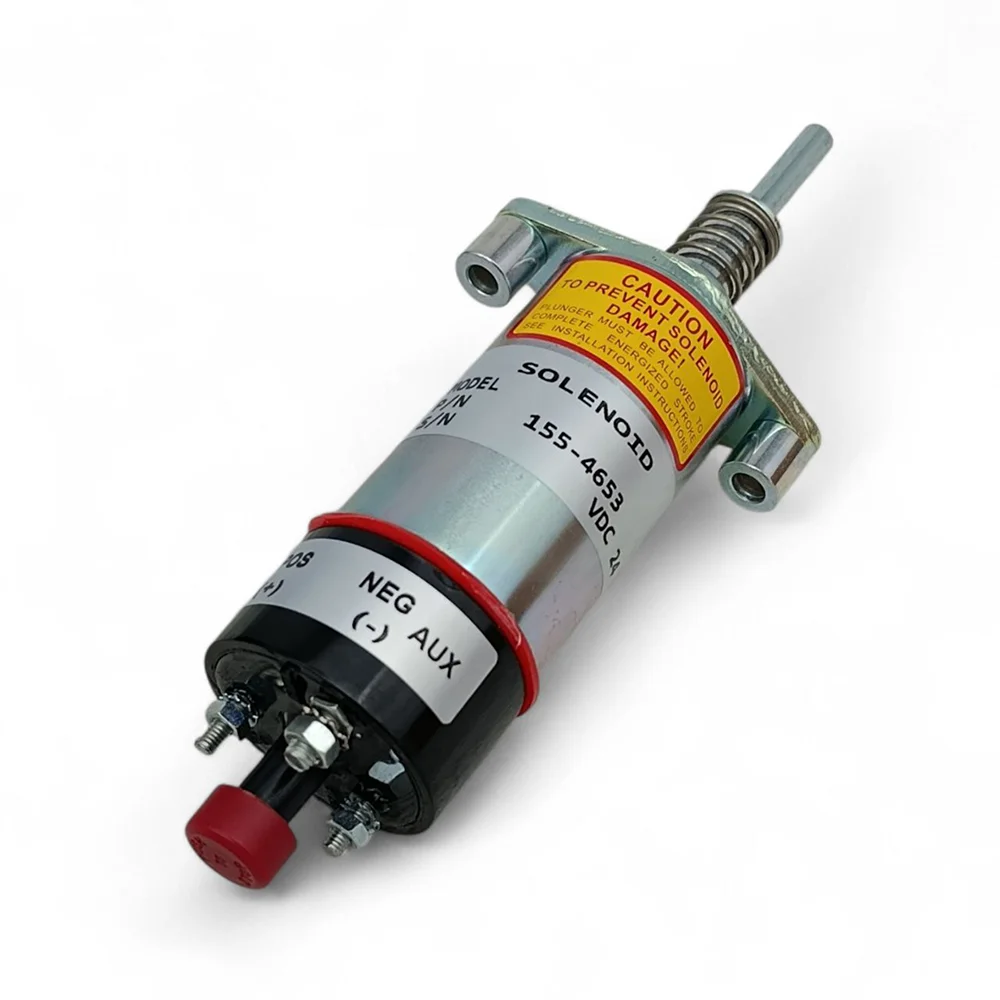 1554653 155-4653 Solenoide de Apagado de Combustible para Caterpillar 330 330-A 330B 12G 12H 140G 140H