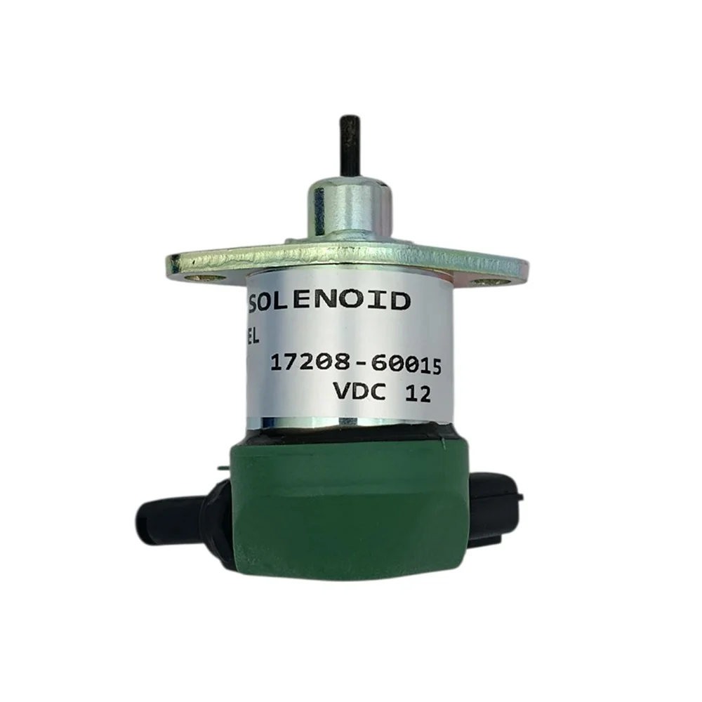 17208-60010 1720860010 Solenoide de Corte de Combustible 12V para Motor Kubota D905 D1005 D1105 V1205 V1305 V1505 V2203