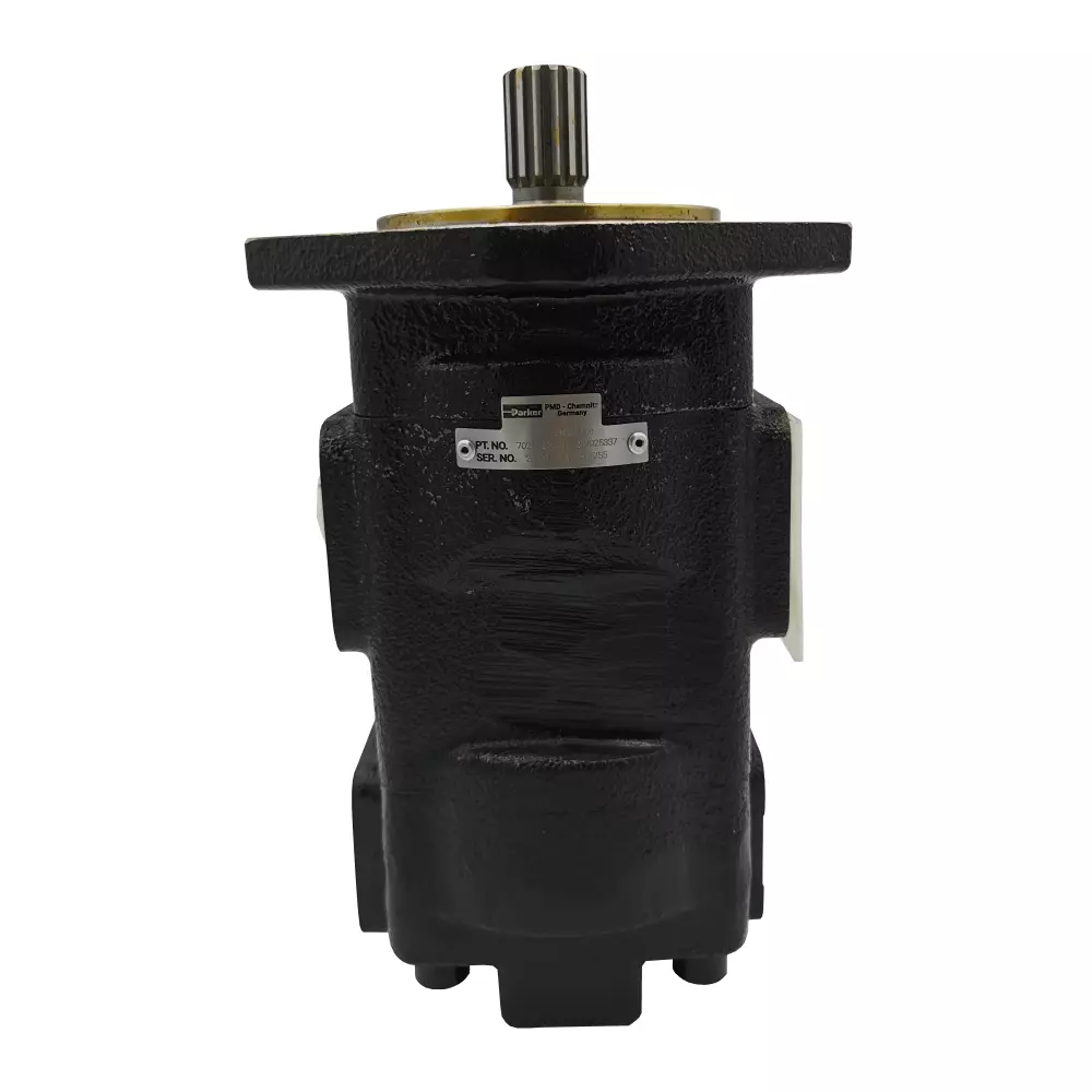 20/925337 Bomba Hidráulica Parker OEM Eje Estriado Giro Derecho 1 IN – 1 OUT 29-23cc JCB 214E 3CX