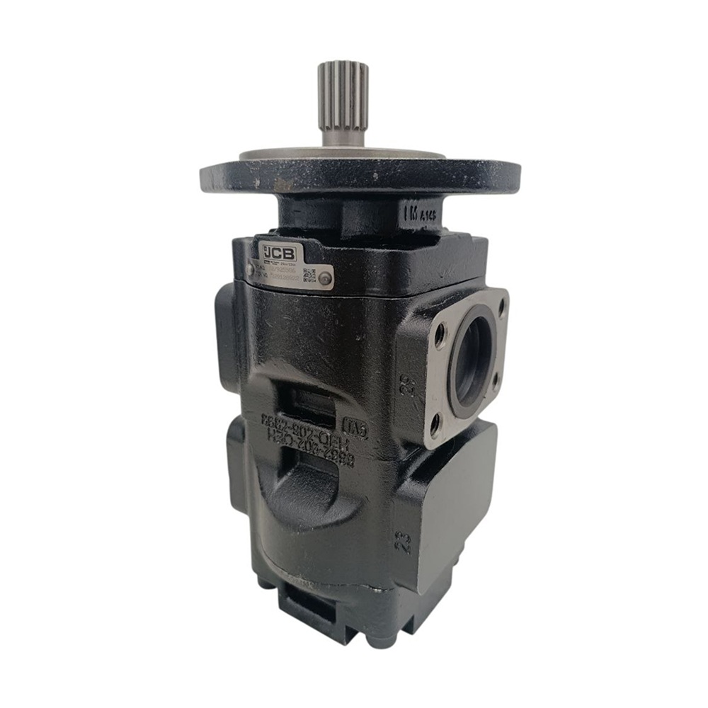 333/C5234 333C5234 Bomba Hidráulica OEM Parker Eje Estriado Giro Derecho 29/23cc REV JCB 214E 3CX 4CX