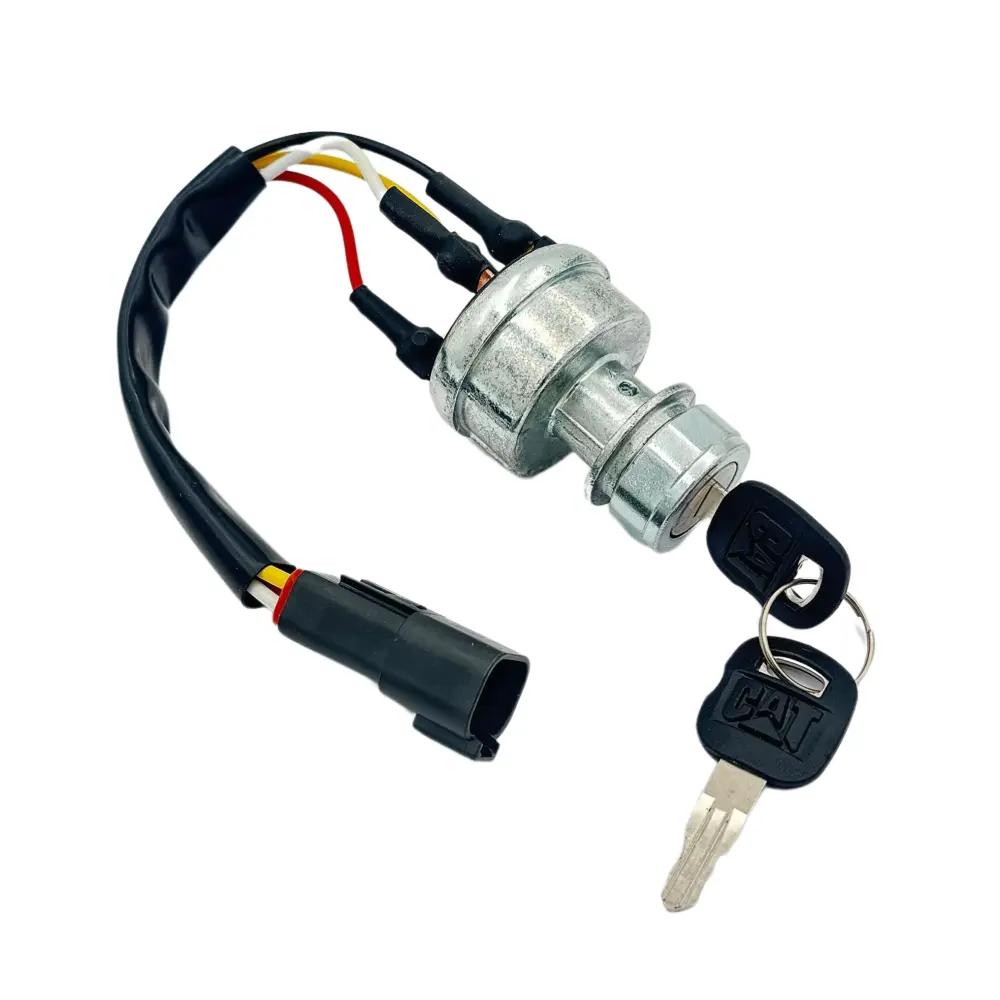 4678535 467-8535 Interruptor de Encendido con 2 Llaves para Caterpillar 120M 236B 416F2 420D 428F2