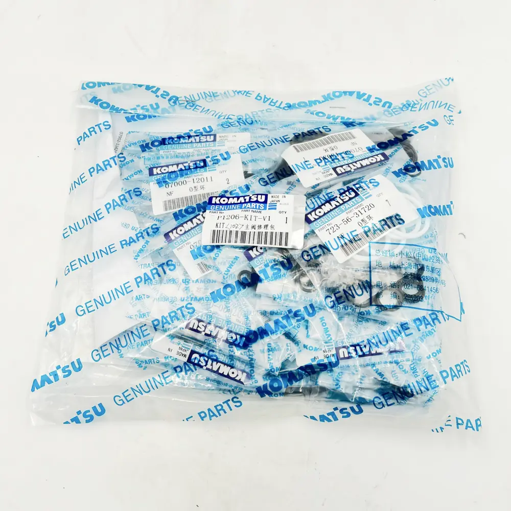 723-57-12106 7235712106 Kit de Sellos Control de válvulas-Seal Kit Control Valve Komatsu PC120-6(102)