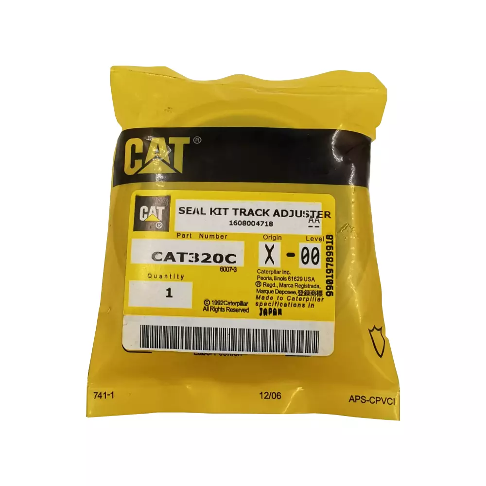 Kit de Sellos Cilindro Tensor Caterpillar 320C - Seal Kit Track Adjuster Caterpillar 320C