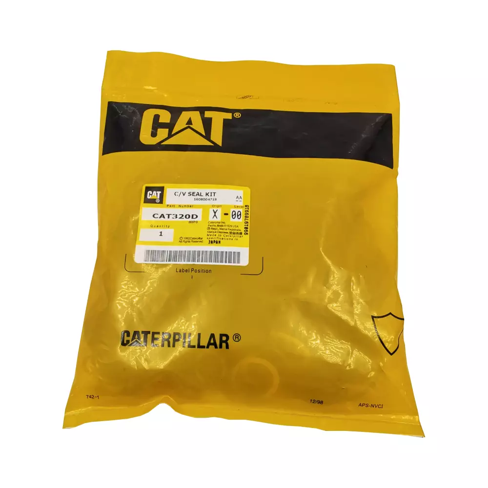 Kit de Sellos Control de Válvulas Caterpillar 320D - Seal Kit Control Valve Caterpillar 320D