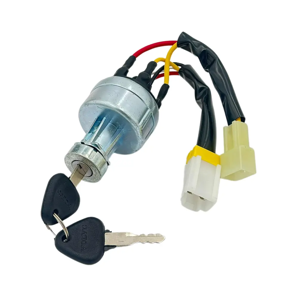 VOE14529152 14529152 Interruptor de Encendido con 2 Llaves para Excavadora Volvo EC140 EC160 EC210 EC240 EC290