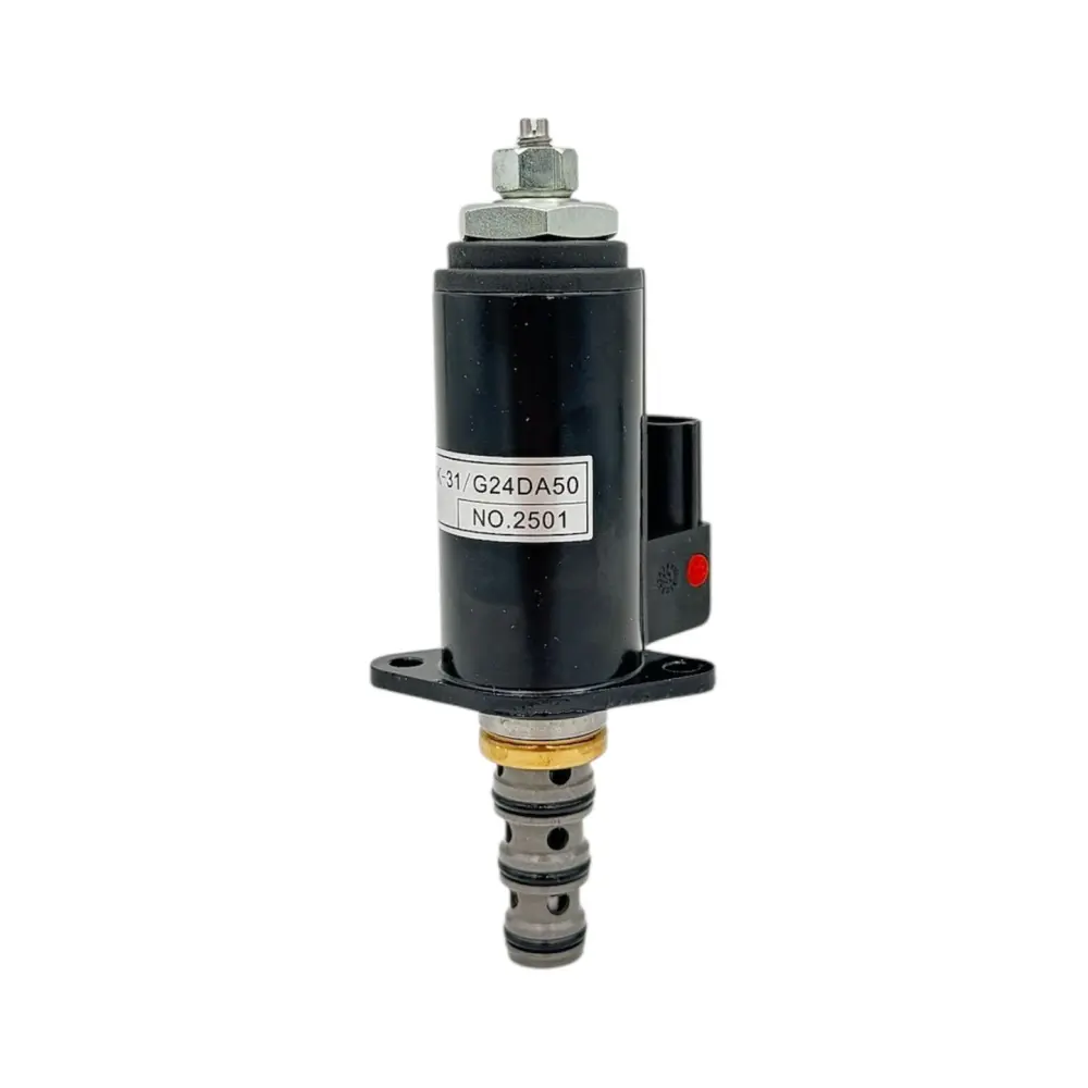 YT35V00013F1 KWE5K-31/G24DA50 Válvula Solenoide Kobelco SK135SR SK235SR-1E SK200LC-6ES SK235SRLC-1E